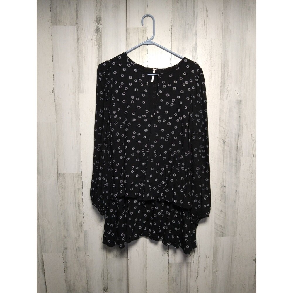 Free People Beck Mini Tunic Dress Womens Size Small